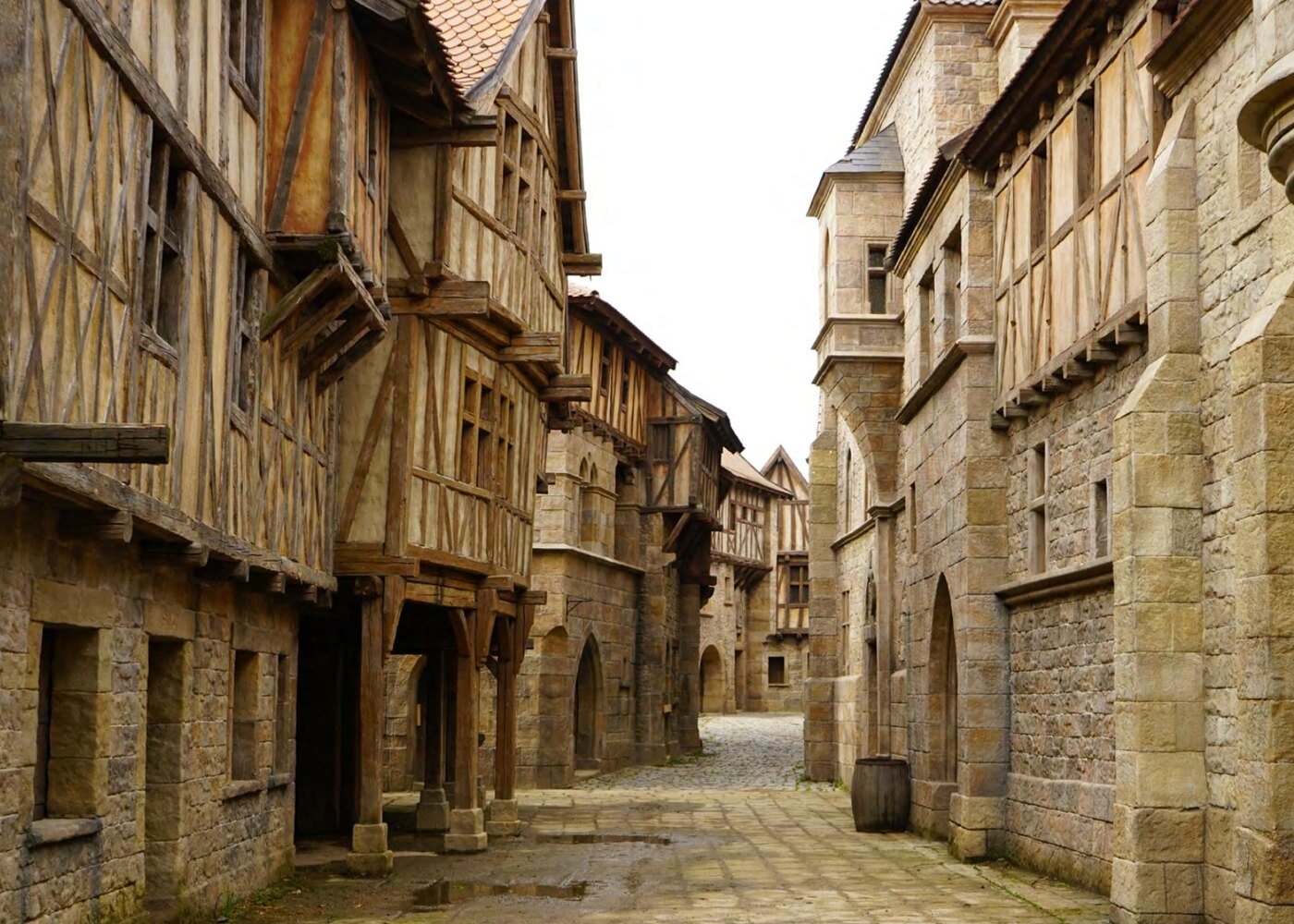 Medieval Village Ayra exterior