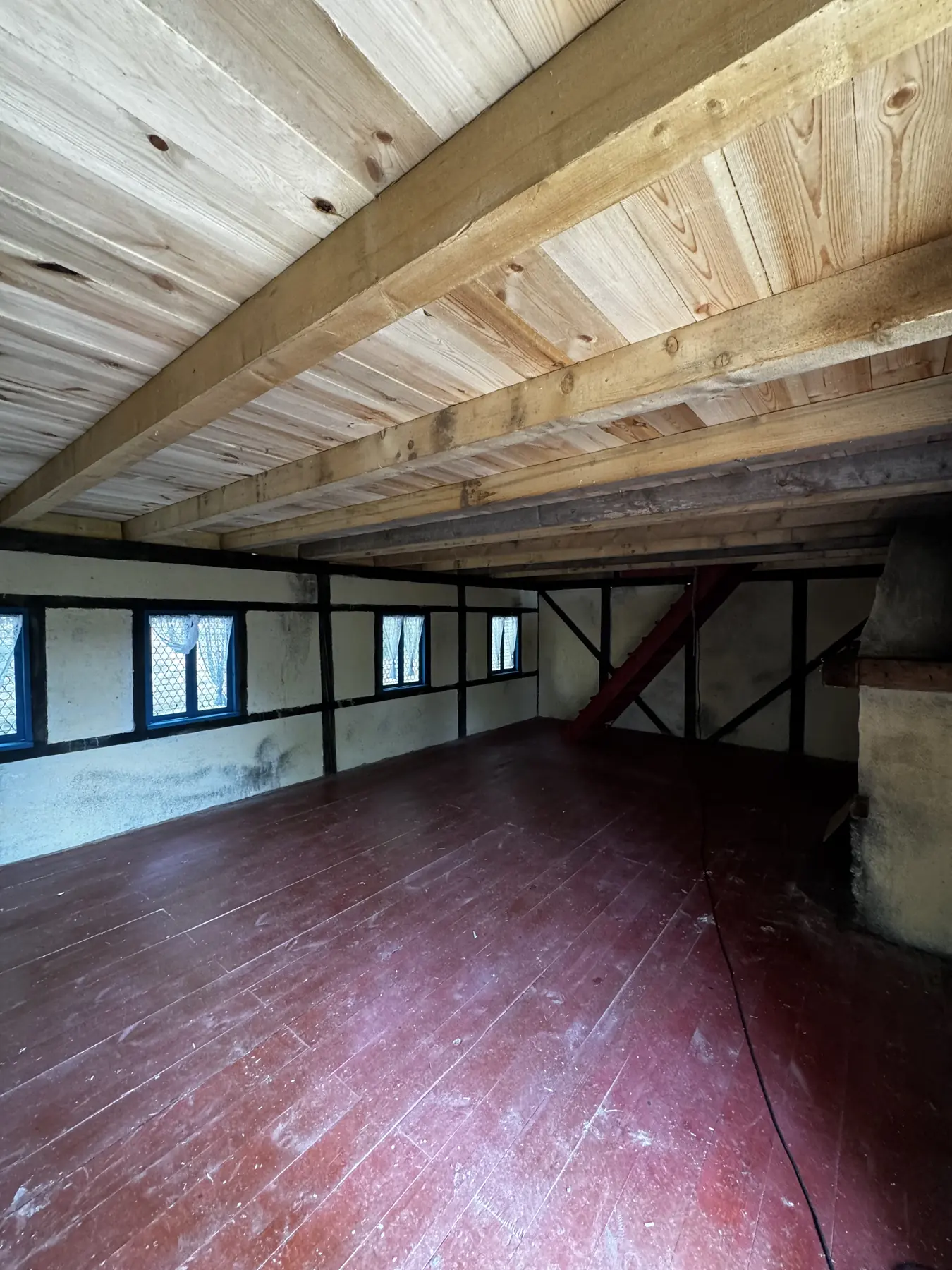 Open first-floor interior at The Mill